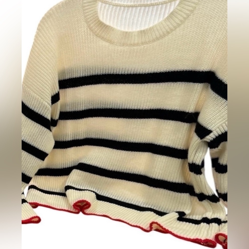 SHEIN Striped Knit Sweater Women's Size Medium